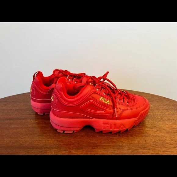 Women s Red FILA sneakers